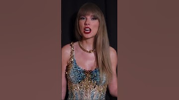 Taylor’s letter for listening to her music on Spotify Wrapped!! #taylorswift #spotify