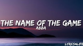 ABBA - The Name Of The Game (Lyrics)