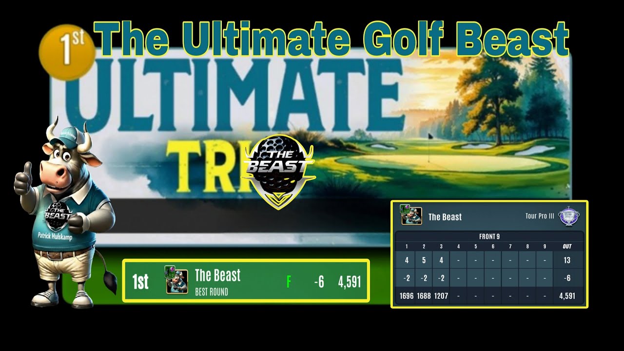 Ultimate Golf Trio With The Beast... - Course : Princes Himalayan ... 🏌⛳