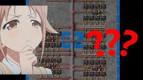 Most cursed way to build factories in Factorio