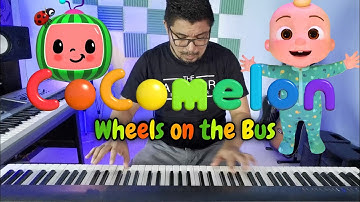 Cocomelon Wheels on the Bus Piano