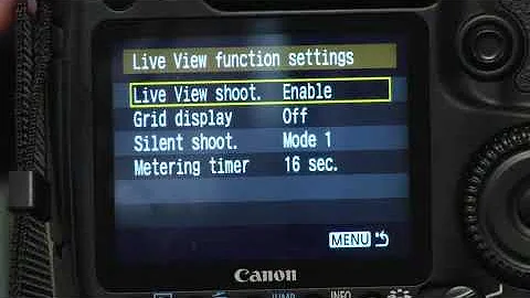 Canon EOS 40D: Live View Shooting