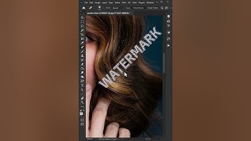 How to Remove Watermark in #Photoshop #shorts
