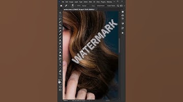 How to Remove Watermark in #Photoshop #shorts