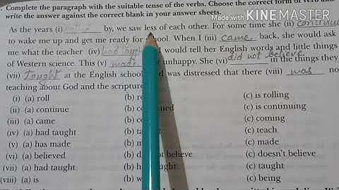 GRAMMAR GAP FILLING AND EDITING | CLASS 9 | R.R. BHANOT