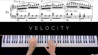Burgmüller - Etude op. 109 No. 10 Velocity