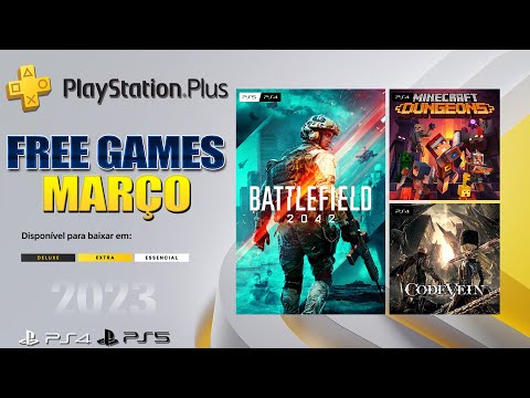 PS PLUS!! JOGOS GRÁTIS PS4 E PS5 OFICIAL DE ABRIL 2023!! 