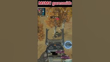Msmc Gunsmith in Cod Mobile😱| #Shorts #ytshorts #viralshort #godgaama #msmc