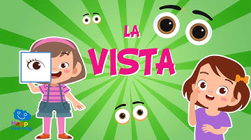 LA VISTA 👁️👁️ LOS 5 SENTIDOS | Vídeos educativos para niños