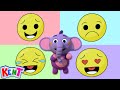 Everyone Has Feelings +NEW Nursery Rhymes &amp; Kids Songs By Kent The Elephant