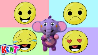 Everyone Has Feelings +NEW Nursery Rhymes &amp; Kids Songs By Kent The Elephant