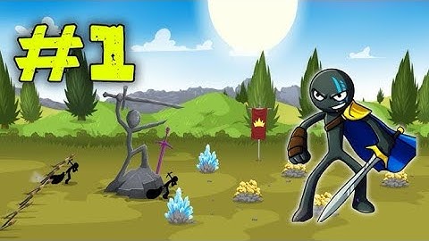 Stick war saga : Gameplay Walkthrough Part 1 (IOS,Android)