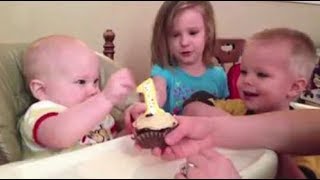 Compilation of babies getting hurt BIRTHDAY EDITION