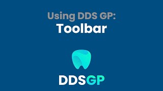Overview of the Toolbar in DDS GP
