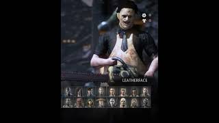 MKXL LEATHERFACE Select Screen Animation