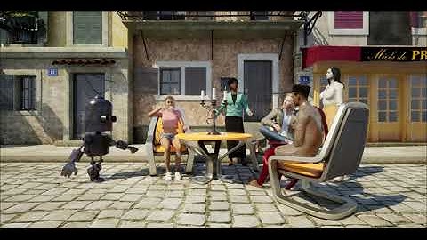DazStudio in Unreal Engine  The Gang....So far