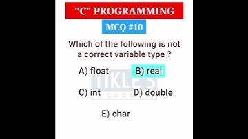 C PROGRAMMING MCQ 10 #shorts #tiklesacademy