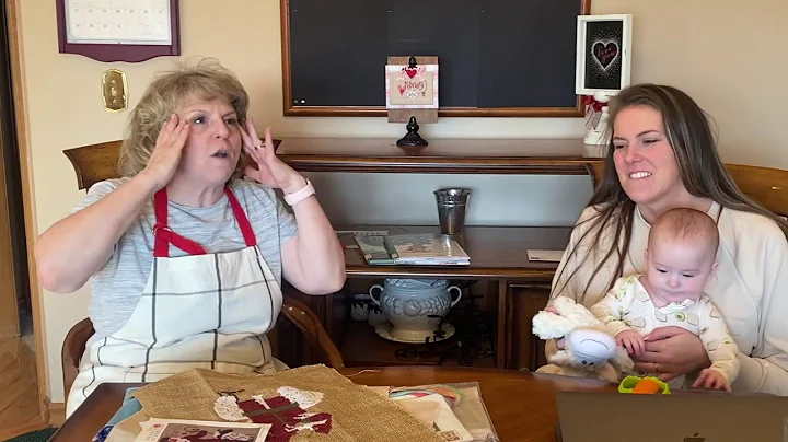FLOSSTUBE 138 DEBBIE GETS A STITCHY SURPRISE IN TH...