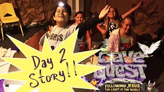 Cave Quest Day 2 Story