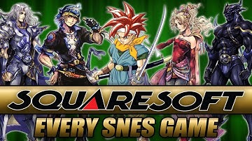 All Squaresoft Games on the SNES - The Company