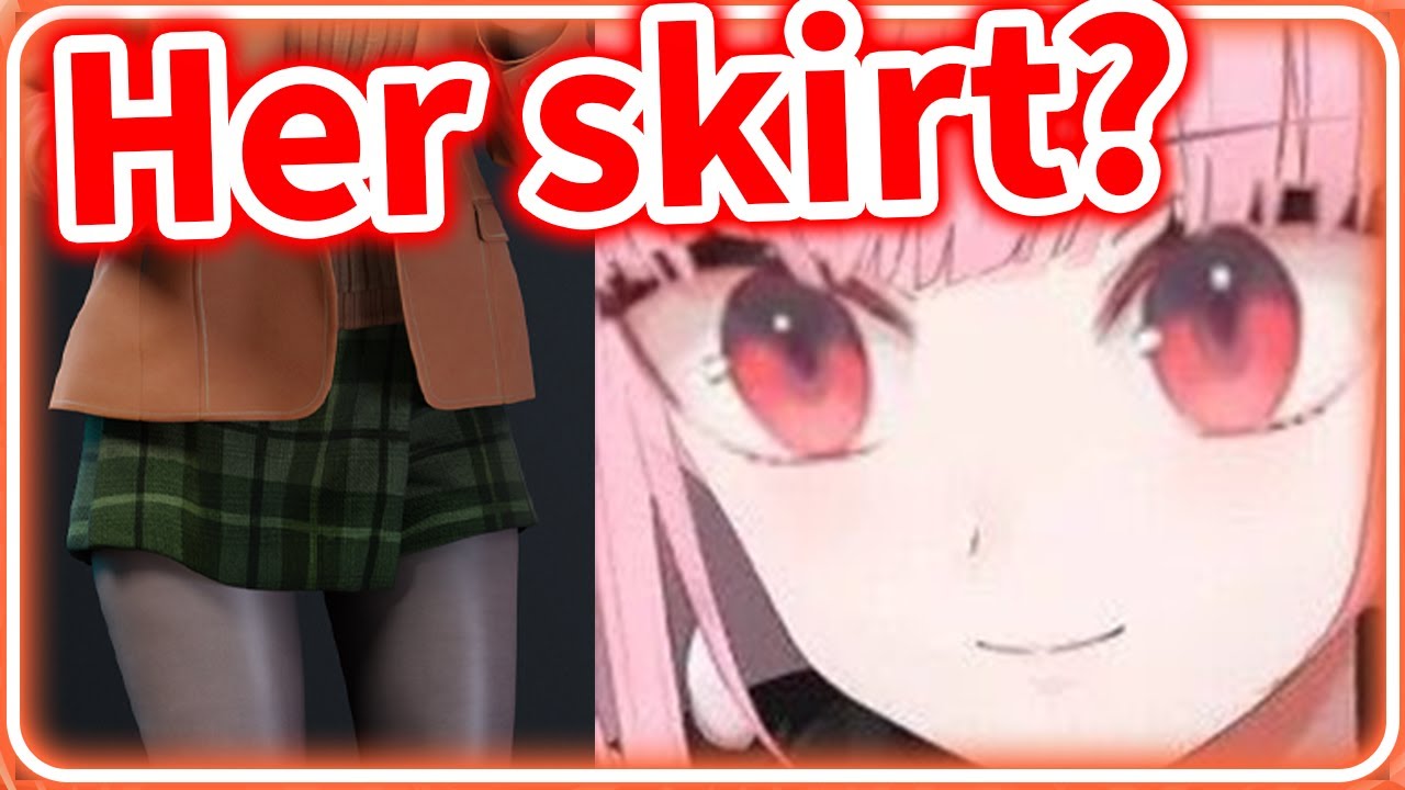 Calli Learns She can Look Up Under Ashley's Skirt 【Mori Calliope / HololiveEN】