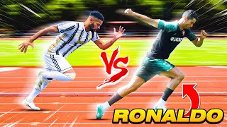 Intense Speed Race Vs Cristiano Ronaldo 🏃🏻💨 | Billy Wingrove & Jeremy Lynch