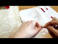 イーラショシュステッチの刺し方2 曲がってるところ How to sew Irasos Embroidery 2  - rounded lines