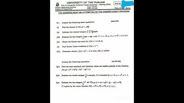 SC-241 Multivariate Calculus 2022 #calculus #viral