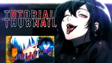 How to Make a Thumbnail Like @GOJO | After Effects | Quick