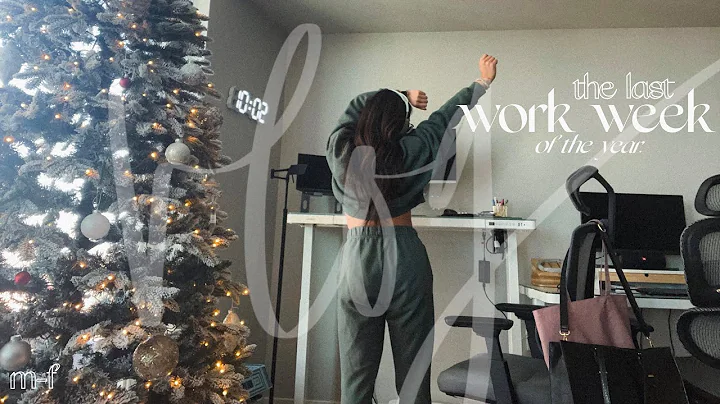 LAST WORK WEEK OF THE YEAR: my life as a corporate...