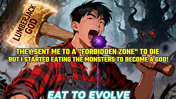 They Sent Me to a "Forbidden Zone" to Die, But I Started EATING The Monsters to Become A GOD!