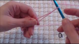 How to crochet the Cobblestones (or Bubblewrap) Blanket Tutorial