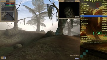 Morrowind Any% Speedrun in 2:40.39