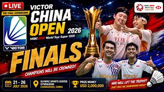 🔴 LIVE | VICTOR China Open 2026 | FINALS | LIVE SCORE BADMINTON