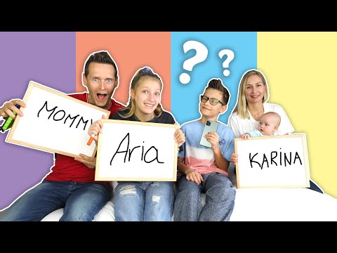 Who Knows Ronald Better! Mommy & Aria vs Karina vs Dad!!!