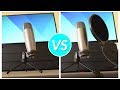 Pop filter vs no pop filter plosive sound test