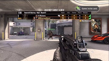 we win second map raid 1-0 they leave