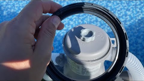 How To Stop Pool Filter From Leaking Water - Bestway Steel Pro Max