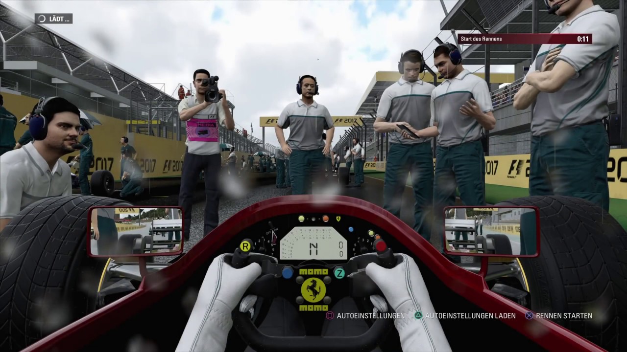 F1 2017 Online Multiplayer Oldtimer Crash Combo Interlagos [PS4Pro]