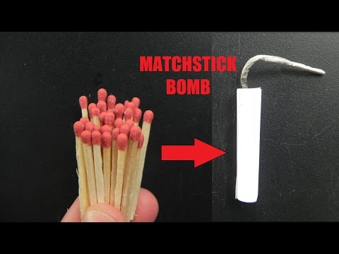 Awesome Way to make Fire Cracker from Matchsticks hqdefault