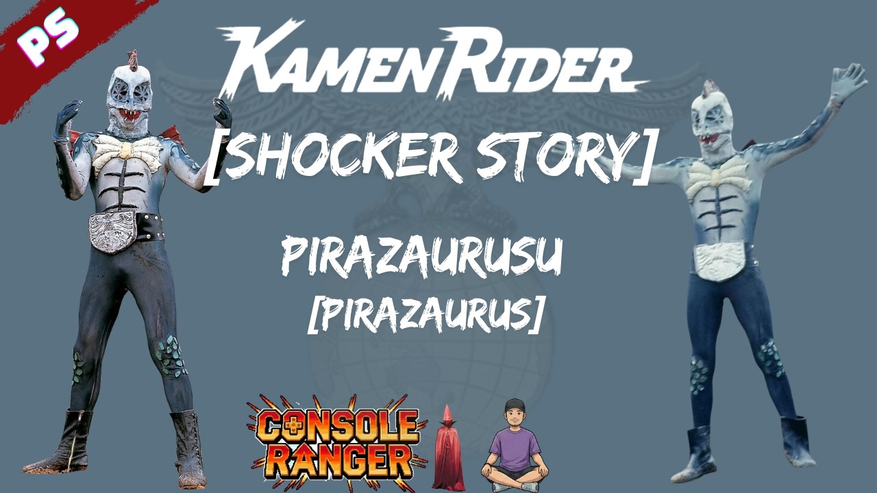 Kamen Rider - Shocker Story :Pirazaurusu (Pirazaurus) (PS1) - [Masked Rider Project] [No Commentary]