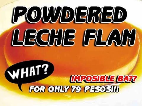 Powdered Leche Flan