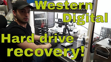 Western Digital hard drive data recovery: heads swap