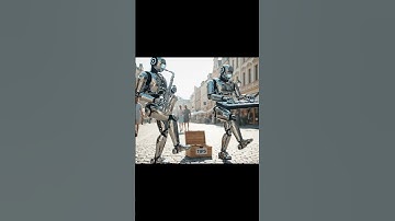 Musician Robots Dance| AI Animation Short
