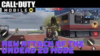CALL OF DUTY MOBILE | NEW ATTACK OF THE UNDEAD 20 MODE