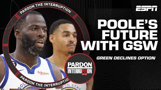 Jordan Poole and Draymond Green cannot coexist! - Michael Wilbon | PTI