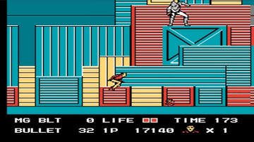 Rolling Thunder (NES): Stages 1-2