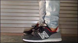 new balance 373 on feet