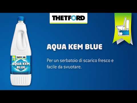 Aqua Kem Blue 0,78 Litri Liquido Acque Nere Camper WC Chimico