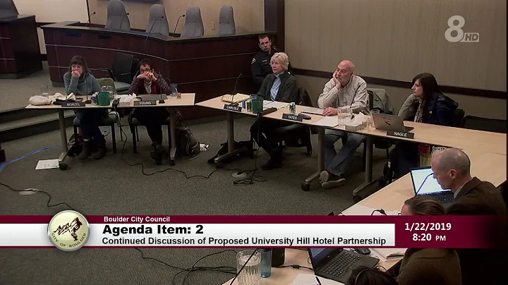 Boulder City Council Study Session 1-22-19